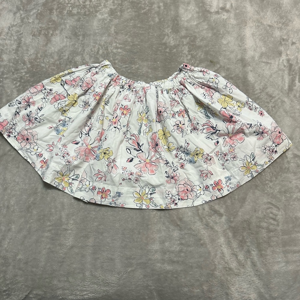 Petit Bateau girls pull on skirt